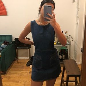 denim dress